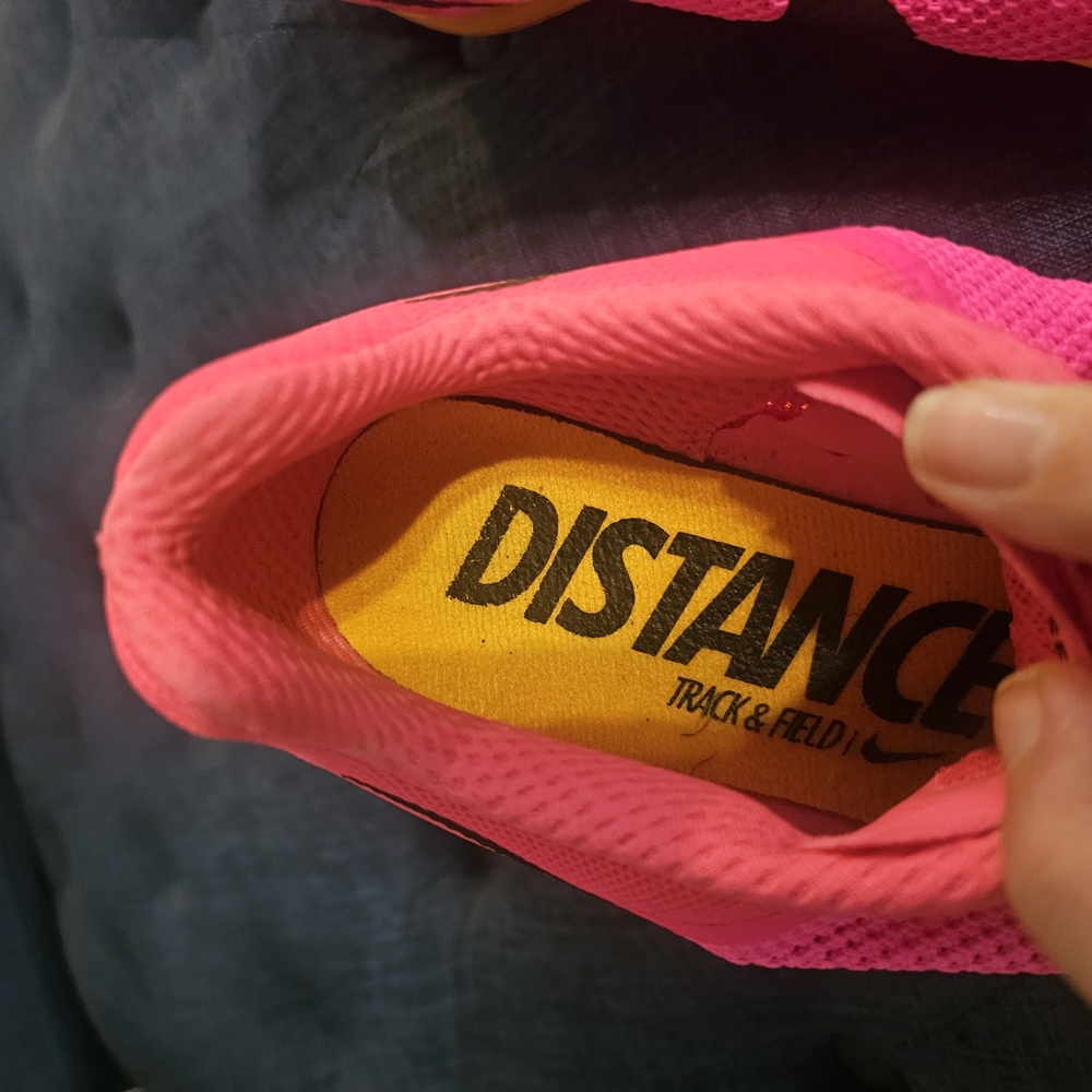 Nike Pink and Yellow Athletic Shoes - Picture 8 of 9